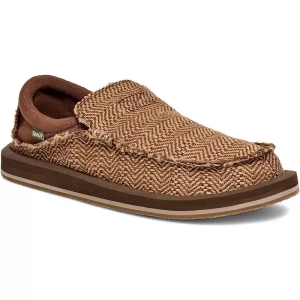 Sanuk Mens Chiba Jute LoaferBrown