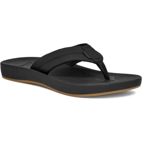 Sanuk Mens Cosmic Coast FlipFlopBlack