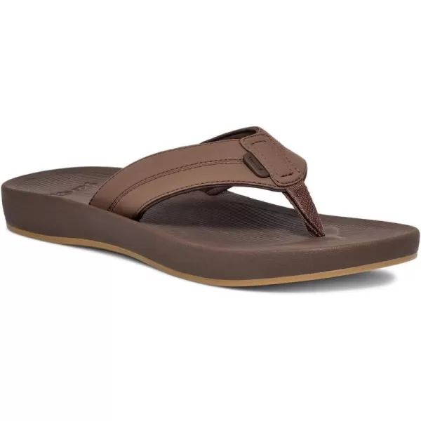 Sanuk Mens Cosmic Coast FlipFlopBrown