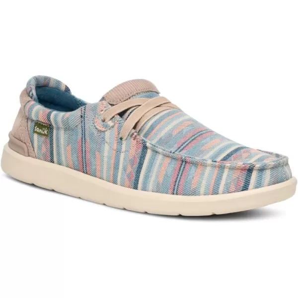 Sanuk Mens Shaka Lite 2 Blanket LoaferBlue Multi