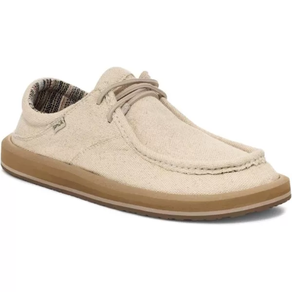 Sanuk Mens Single Fin LoaferGreige