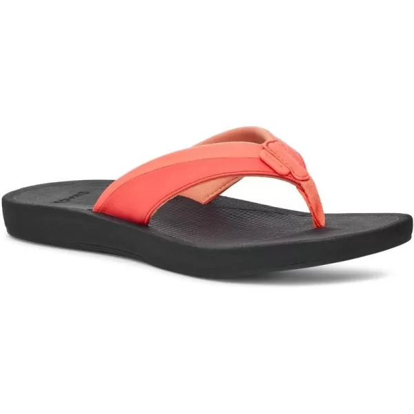 Sanuk Womens Cosmic Aquarius 2 FlipFlopFusion Coral