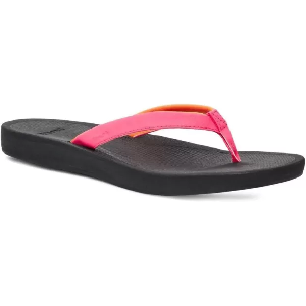 Sanuk Womens Cosmic Shores FlipFlopHot Pink