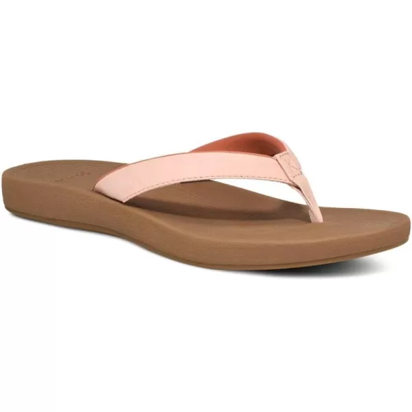 Sanuk Womens Cosmic Shores FlipFlopPeachy Keen