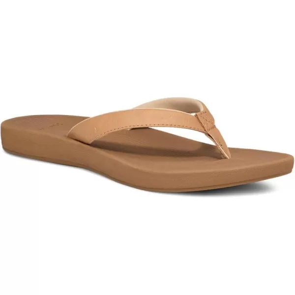 Sanuk Womens Cosmic Shores FlipFlopTan