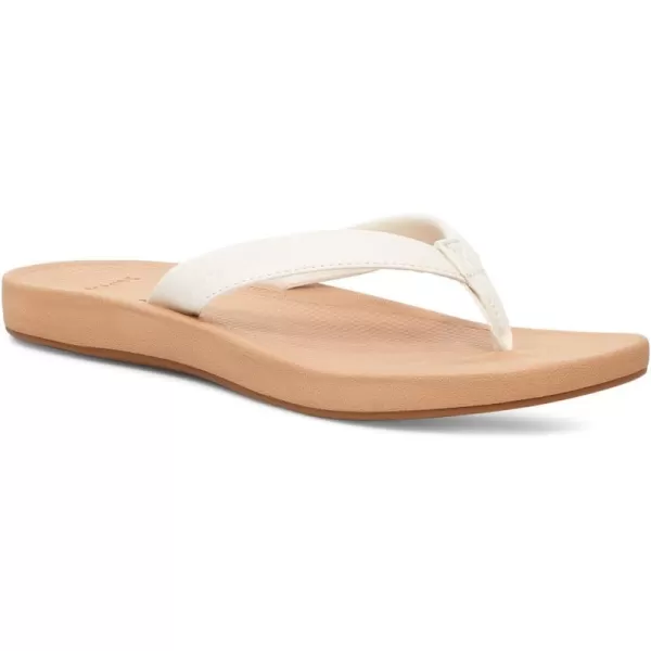 Sanuk Womens Cosmic Shores FlipFlopWhite