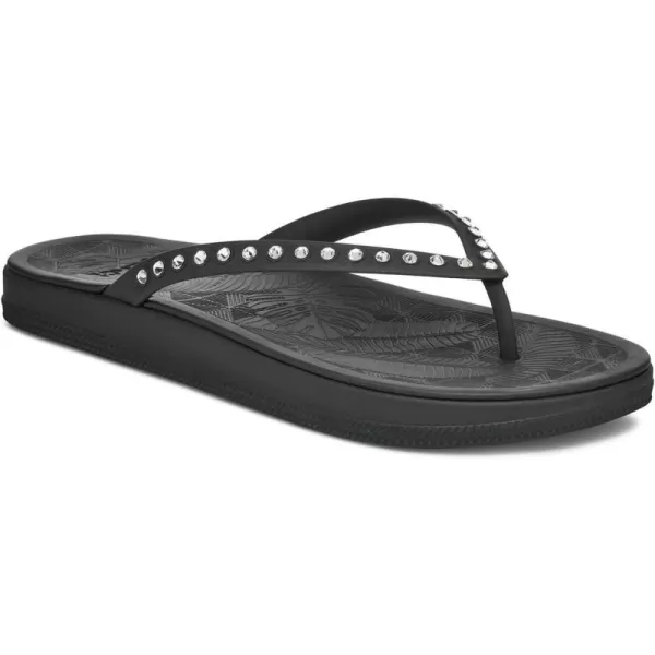 Sanuk Womens Funshine Gem FlipFlopBlack