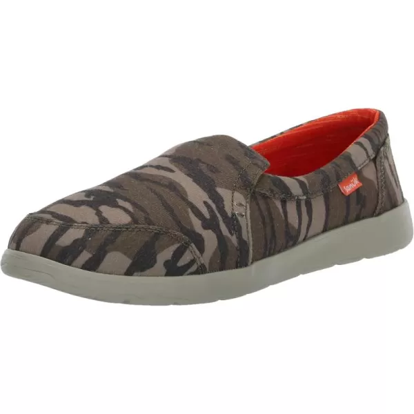 Sanuk Womens Hangout Lite X Mo Loafer FlatOriginal Bottomland