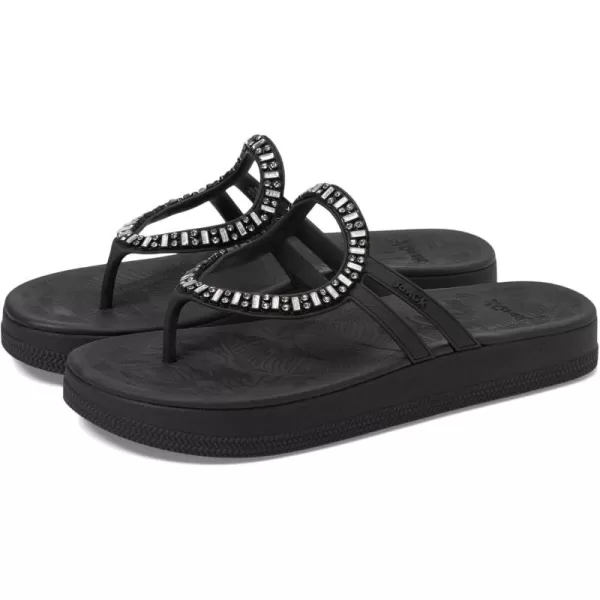 Sanuk Womens Sunshine Sl Gem SandalBlack