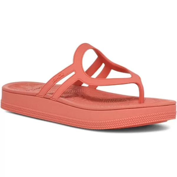 Sanuk Womens Sunshine Sl SandalBurnt Coral