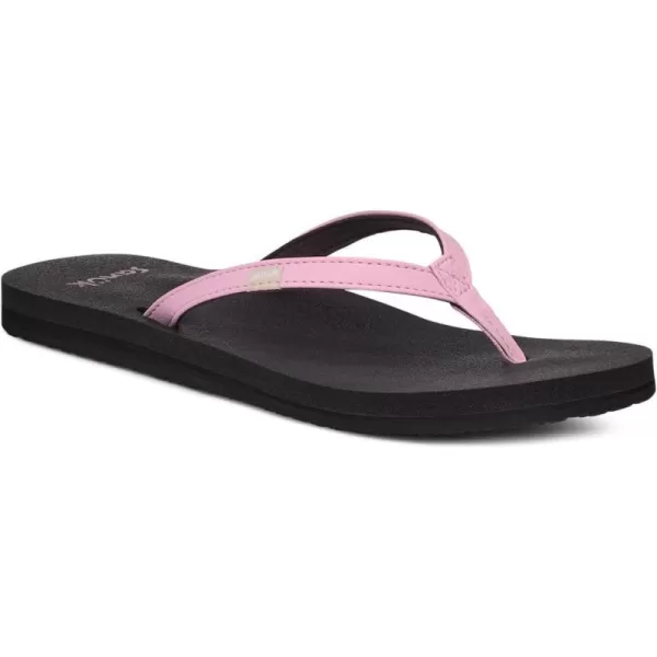 Sanuk Womens Yoga Joy Sparkle FlipFlopFragrant Lilac