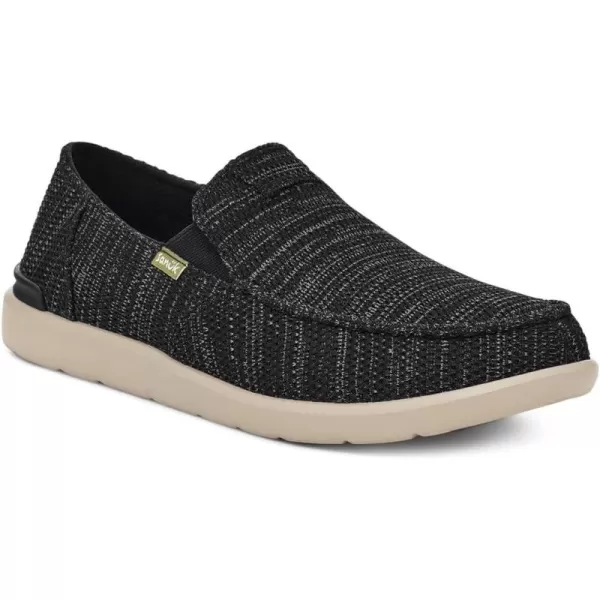 Sanuk mens Tripper Lite 2 Sl Mesh LoaferBlack