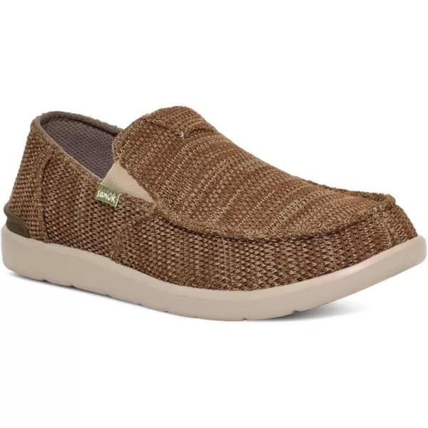 Sanuk mens Tripper Lite 2 Sl Mesh LoaferVintage Khaki