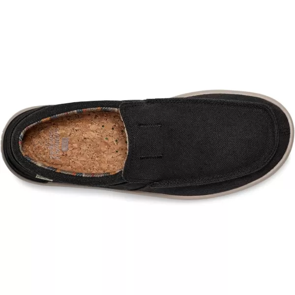Sanuk Mens Sidewalk Surfer Lite 2 Sl LoaferBlack