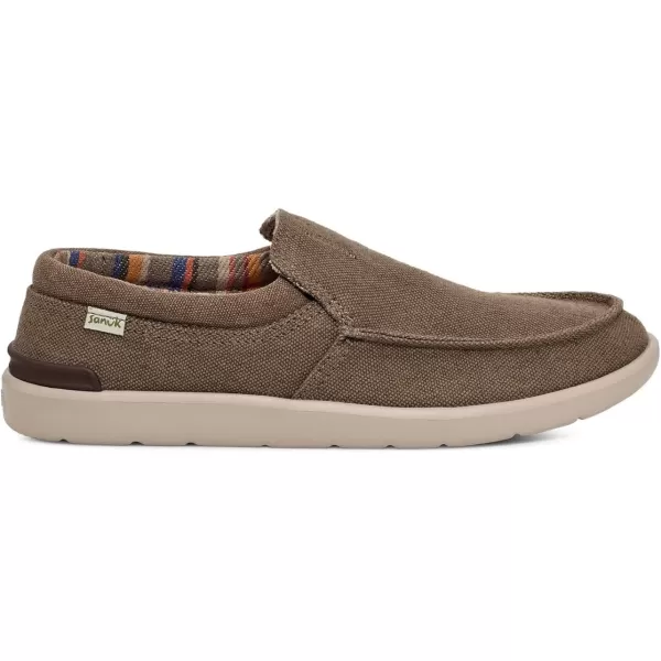 Sanuk Mens Sidewalk Surfer Lite 2 Sl LoaferBrown