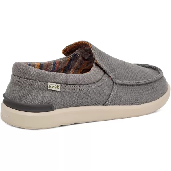 Sanuk Mens Sidewalk Surfer Lite 2 Sl LoaferCharcoal