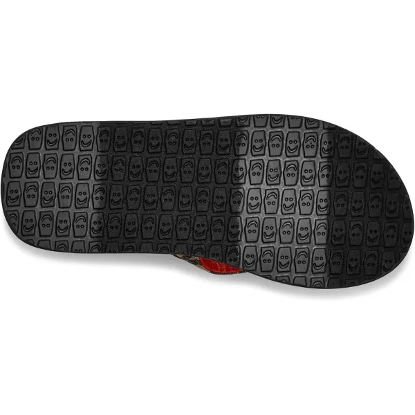 Sanuk Mens Ziggy X Mo FlipFlopOriginal Bottomland