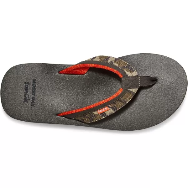 Sanuk Mens Ziggy X Mo FlipFlopOriginal Bottomland
