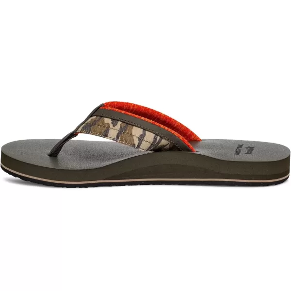 Sanuk Mens Ziggy X Mo FlipFlopOriginal Bottomland