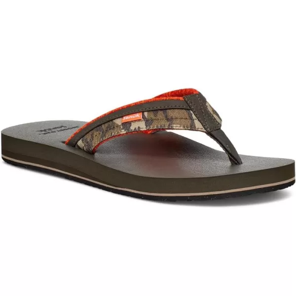 Sanuk Mens Ziggy X Mo FlipFlopOriginal Bottomland