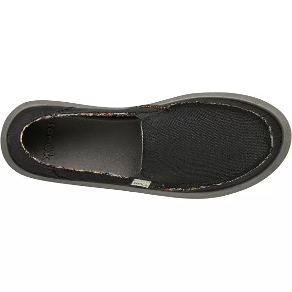 Sanuk Womens Donna HempBlack