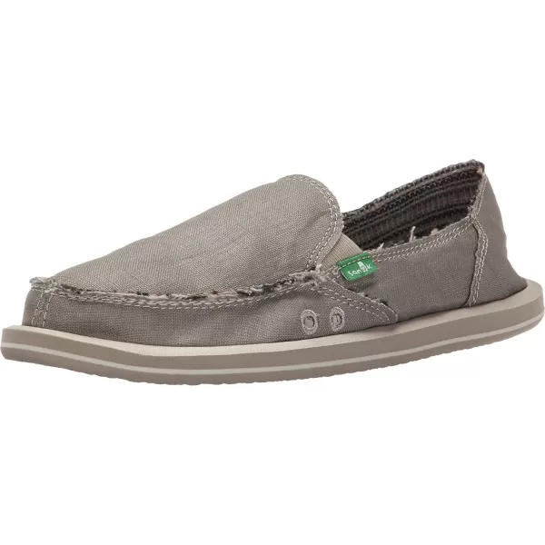 Sanuk Womens Donna HempOlive Grey