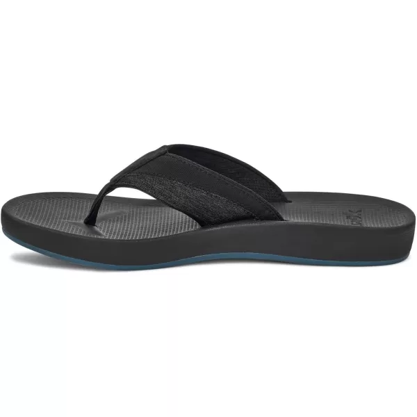 Sanuk Mens Cosmic Seas Mesh FlipFlopShadow