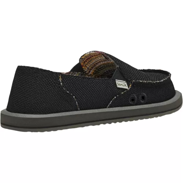 Sanuk Womens Donna HempBlack