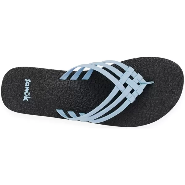 Sanuk Womens Yoga Sandy FlipFlopClear Sky