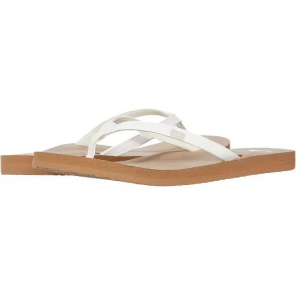 Sanuk womens Yoga JoyWhiteTan