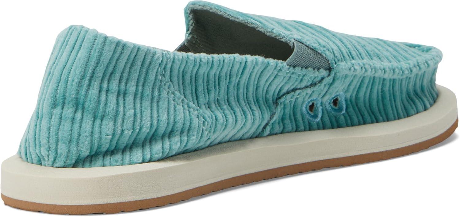 imageSanuk Womens Donna Vintage Corduroy LoaferDusty Turquoise