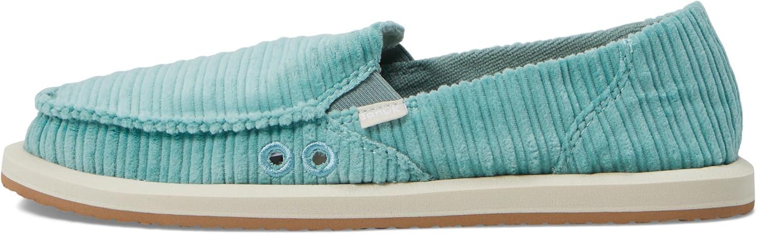 imageSanuk Womens Donna Vintage Corduroy LoaferDusty Turquoise