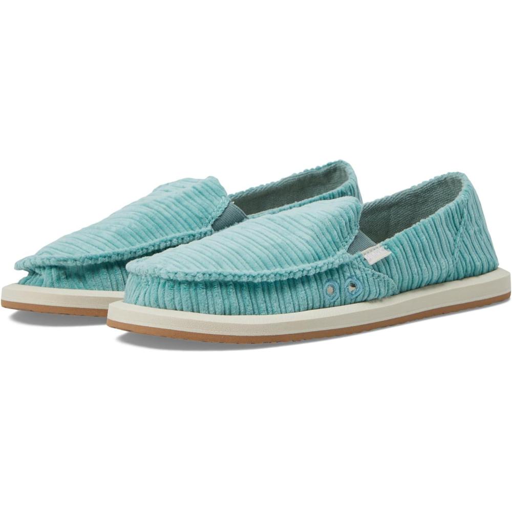imageSanuk Womens Donna Vintage Corduroy LoaferDusty Turquoise