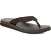 imageSanuk Yoga Mat II  Flip Flops for Women  Yoga Sandals For Women  Memory Foam FootbedBrown