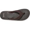 imageSanuk Yoga Mat II  Flip Flops for Women  Yoga Sandals For Women  Memory Foam FootbedBrown