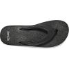 imageSanuk Yoga Mat II  Flip Flops for Women  Yoga Sandals For Women  Memory Foam FootbedEbony