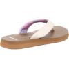 imageSanuk Yoga Mat II  Flip Flops for Women  Yoga Sandals For Women  Memory Foam FootbedWhite