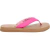 imageSanuk Yoga Mat II  Flip Flops for Women  Yoga Sandals For Women  Memory Foam FootbedPhlox Pink