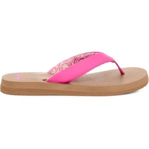 imageSanuk Yoga Mat II  Flip Flops for Women  Yoga Sandals For Women  Memory Foam FootbedPhlox Pink