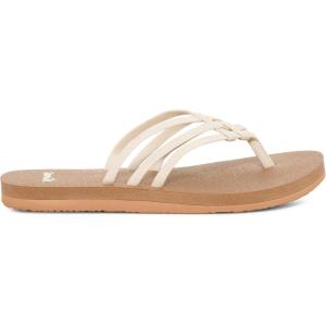 imageSanuk Yoga Sandy II  Women SandalsTanWhite