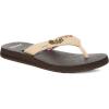 imageSanuk Yoga Paradise II  Women SandalsNatural Paradise Palms