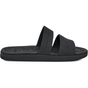 imageSanuk Funshine 2 Strap  Slides for Women  Sandals For Women  Comfort Footbed  Water FriendlyBlack