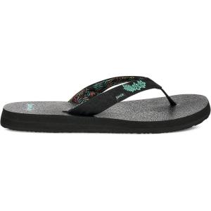 imageSanuk Yoga Paradise II  Women SandalsBlack Paradise Palms