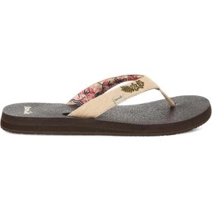 imageSanuk Yoga Paradise II  Women SandalsNatural Paradise Palms