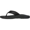 imageSanuk On the Rocks Mens Beach Sandals  Flip Flops for Men  Quick Dry FlipFlop Slides  Supportive ampamp Lightweight  Arch Support FootbedBlack