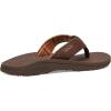 imageSanuk On the Rocks Mens Beach Sandals  Flip Flops for Men  Quick Dry FlipFlop Slides  Supportive ampamp Lightweight  Arch Support FootbedChocolate