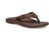 imageSanuk On the Rocks Mens Beach Sandals  Flip Flops for Men  Quick Dry FlipFlop Slides  Supportive ampamp Lightweight  Arch Support FootbedChocolate