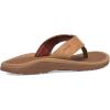imageSanuk On the Rocks Mens Beach Sandals  Flip Flops for Men  Quick Dry FlipFlop Slides  Supportive ampamp Lightweight  Arch Support FootbedTan