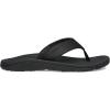imageSanuk On the Rocks Mens Beach Sandals  Flip Flops for Men  Quick Dry FlipFlop Slides  Supportive ampamp Lightweight  Arch Support FootbedBlack