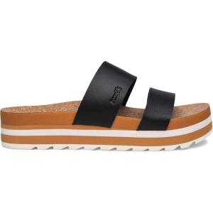 imageSanuk Womens AltItude  Platform Sandals Women  Womens Fashion Slide Sandals  Molded Footbed with Arch SupportBlack